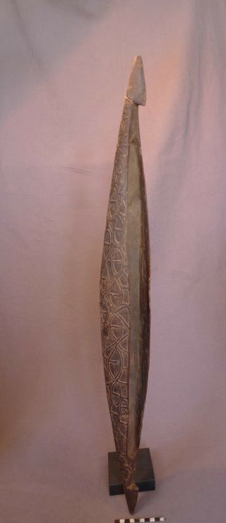 Old/ancient Asmat dish; stonecarved (Guinea,  Sepik,  Polynesia,  Marquesas,  Fiji 5