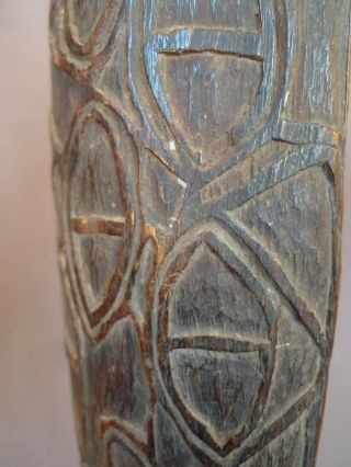 Old/ancient Asmat dish; stonecarved (Guinea,  Sepik,  Polynesia,  Marquesas,  Fiji 7