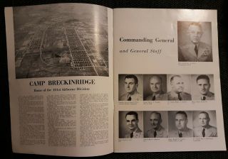 Fall 1952 Life Camp Breckinridge,  KY 101st Airborne Morganfield Fort Campbell KY 3