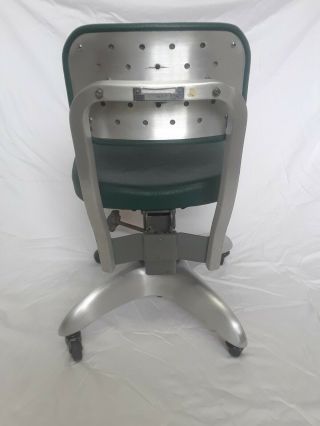 VTG The General Fireproofing Comp Goodform Chair Dark Green 3