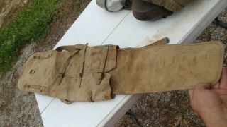 World War I Wwi R.  I.  A.  1917 Ammo Gun Pouch Sling Pack Haversack Backpack