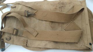 WORLD WAR I WWI R.  I.  A.  1917 AMMO GUN POUCH SLING PACK HAVERSACK BACKPACK 6