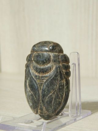Antique Mongolian Carved Stone figure statuette,  idol,  god,  amulet,  Scarab 10