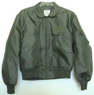 Vintage 1997 Military Summer Flyers Flight Jacket Men 