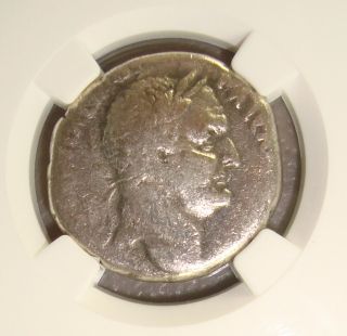 Ad 69 - 79 Vespasian Ancient Roman Provincial Silver Tetradrachm Ngc F