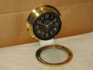 CHELSEA ANTIQUE U.  S.  NAVY SHIPS CLOCK DECK CLOCK 1 6 