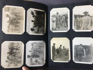 Vintage Korean War Photo Album Inchon 4 Star General South Korean Soldiers MP’s 9