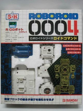 Bandai Roboroid 004 Roboroid Series Lloyd Command Battery Operated Toy 27mhz