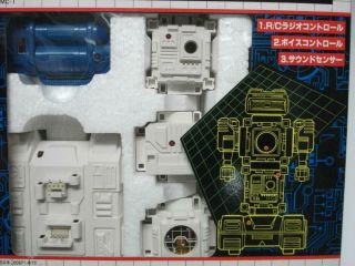 BANDAI ROBOROID 004 Roboroid Series Lloyd command Battery operated toy 27MHz 8