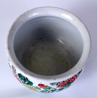 Chinese porcelain bowl Chinese censer famille verte kangxi khang shi antique art 6