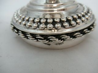 Sterling Silver Becher Goblet Cup on Stem Shape 300 grams 2