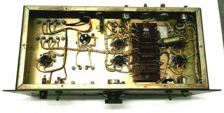 U.  S.  ARMY SIGNAL CORPS Vintage FEDERAL AM - 864/U Tube AUDIO AMPLIFIER Compressor 10