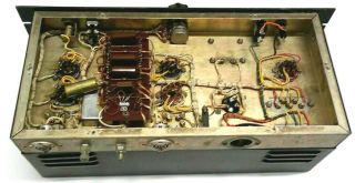 U.  S.  ARMY SIGNAL CORPS Vintage FEDERAL AM - 864/U Tube AUDIO AMPLIFIER Compressor 11