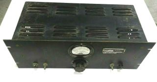 U.  S.  Army Signal Corps Vintage Federal Am - 864/u Tube Audio Amplifier Compressor