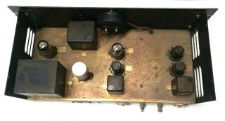U.  S.  ARMY SIGNAL CORPS Vintage FEDERAL AM - 864/U Tube AUDIO AMPLIFIER Compressor 6