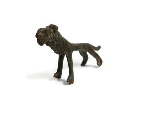 Rare Antique African Bronze Ashanti Gold Weight - a Lion 2