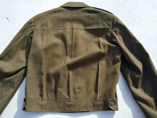 Korean War US Army Ike Jacket Medical 25th & 69th Division Size 38R - 1952 9
