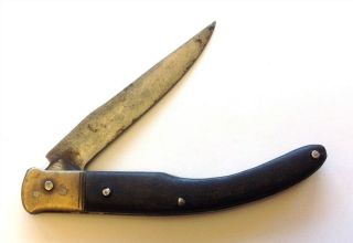 Revolutionary War era Horn Handled Knife 3 2