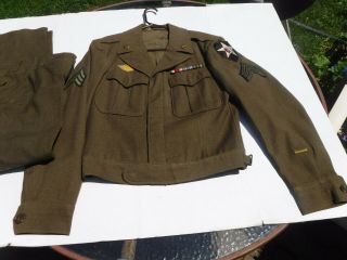 Ww2 Eisenhower Jacket With Trousers