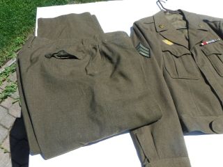 WW2 Eisenhower Jacket with Trousers 2