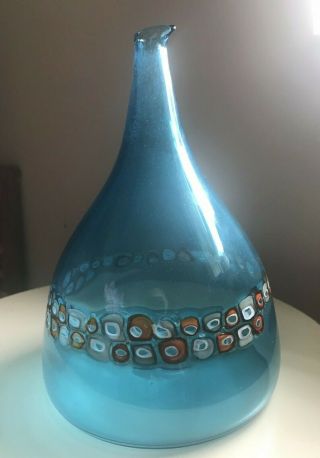 Gino Vistosi Murrine Vase 1960s Murano Venini Barovier Scarpa Era 4