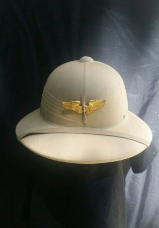 Vintage Us Air Corps Pith Helmet Near