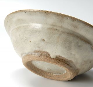 EB187 Japanese Vintage Mashiko Ware Ceramic Shallow Bowl by Shoji Hamada 10