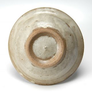 EB187 Japanese Vintage Mashiko Ware Ceramic Shallow Bowl by Shoji Hamada 6