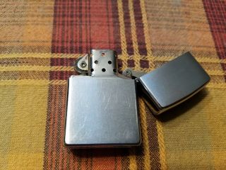 Zippo Lighter US Navy Raised Gold Color Anchor Brushed Chrome 1999 5