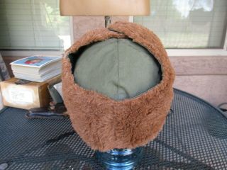 M - 51 Pile Cap,  M - 1951 Winter Field Hat,  sz 7 ½ 11