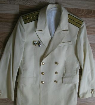 Single Jacket For Officers In The Russian Navy