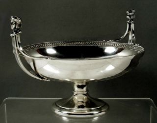 American Sterling Center Bowl C1890 Greek Revival