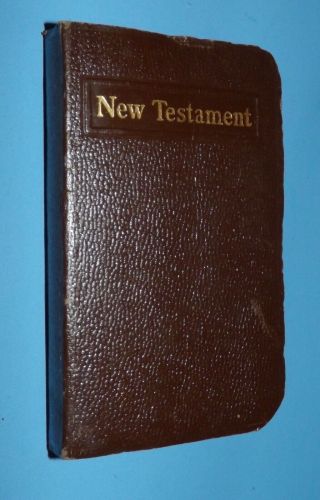 Ww2 Us Army Military Bible Pocket Testament Greek