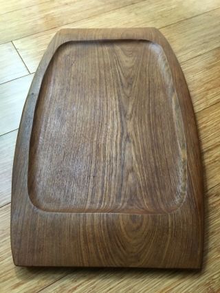 Vintage Mid Century Modern Danish Teak Serving Tray Sweden Finn Juhl Style 7