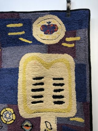 Edward Fields Rug Special Religious Tapestry Vintage carpet rare showroom samle 12