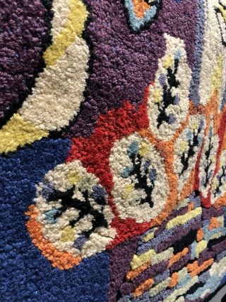 Edward Fields Rug Special Religious Tapestry Vintage carpet rare showroom samle 5