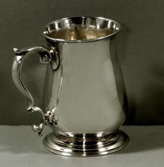 English Sterling Silver Mug 1758 Richard Gurney - No Mono