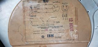 IBM Antique Metal Square Wall Clock - Vintage School & Industrial Clocks 10
