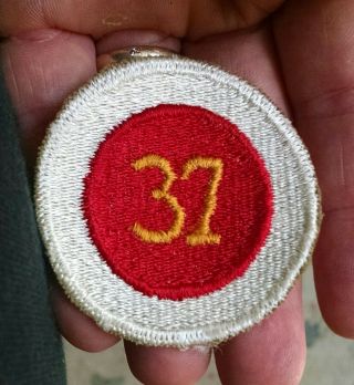 Ww2 37th Infantry Division Patch Variation
