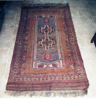 Antique Persian Oriental RUG CARPET Tapestry - MASTER HAND WOVEN 10