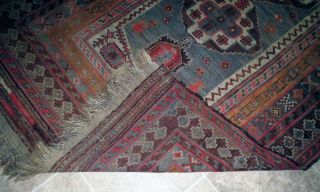 Antique Persian Oriental RUG CARPET Tapestry - MASTER HAND WOVEN 7