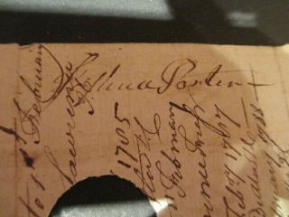 1781 CONNECTICUT REVOLUTIONARY WAR BOND SIGNED COL JOSHUA PORTER 3