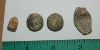 Civil War Musket Balls Dug From Madrid Mo Island Number 10 Donelson Area