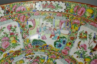 Fine Antique 19th Century Chinese Famille Rose Porcelain Large 16 