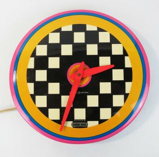 Vintage Peter Max Clock 1968