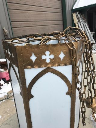 Lt 11 Available Price Each Gothic Hanging Church Light 26 x 14 1/2 6 foot 2