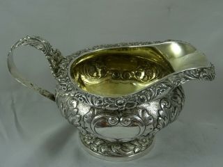 , George Iv Solid Silver Milk Jug,  1824,  276gm