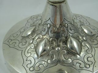 V.  LARGE,  INDIAN (CALCUTTA) solid silver TROPHY GOBLET,  c1890,  651gm 5