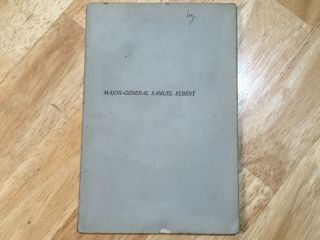 Old 1887 Revolutionary War Major - General Samuel Elbert Savannah Ga Georgia Book