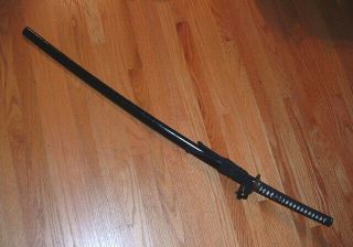 K602 Japanese Samurai Sword: Gendaito Kunimitsu Katana In Koshirae 86.  2 Cm